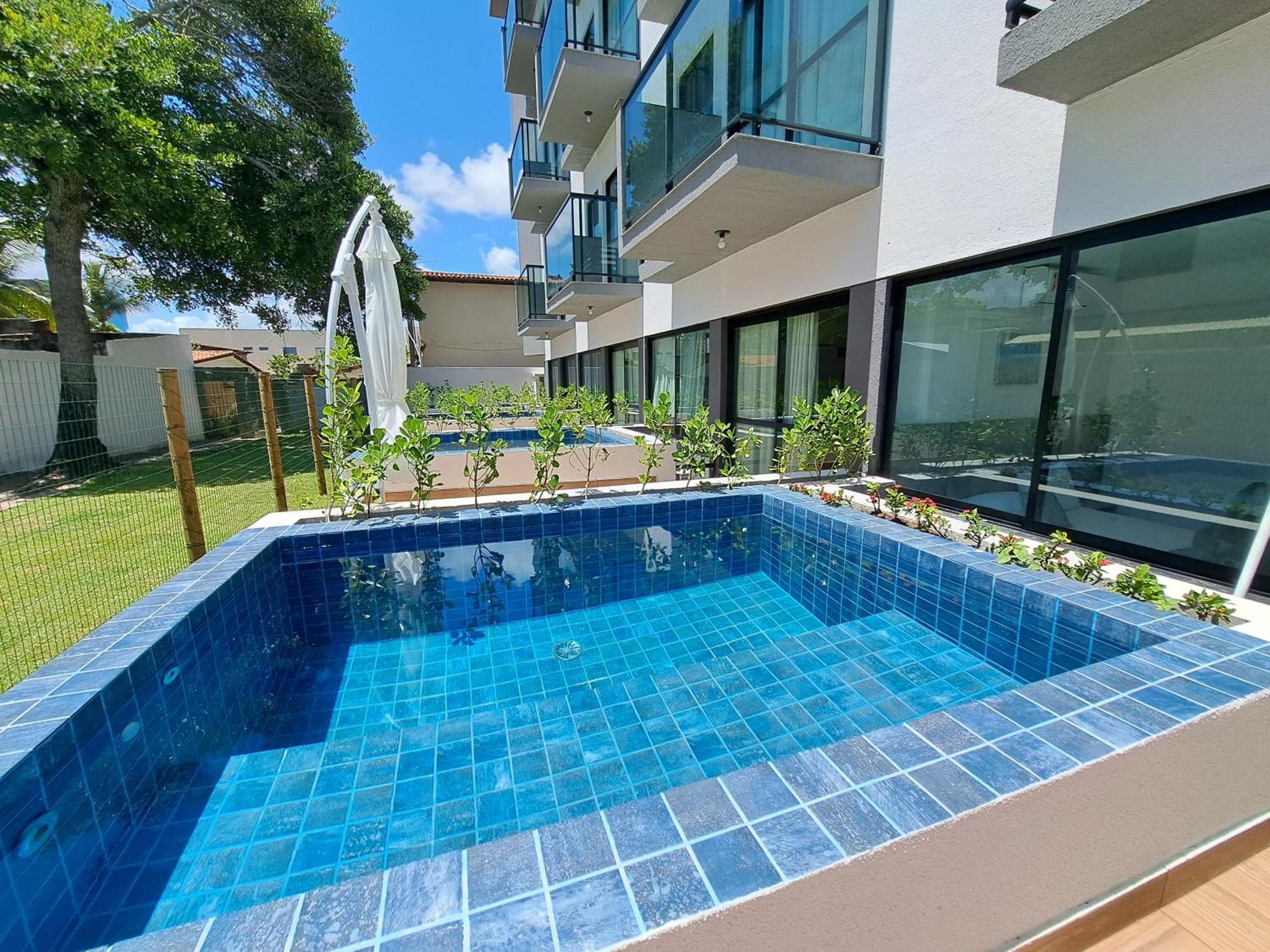 Apartamento Com Piscina No Condominio Maraca2 Ипожука Экстерьер фото