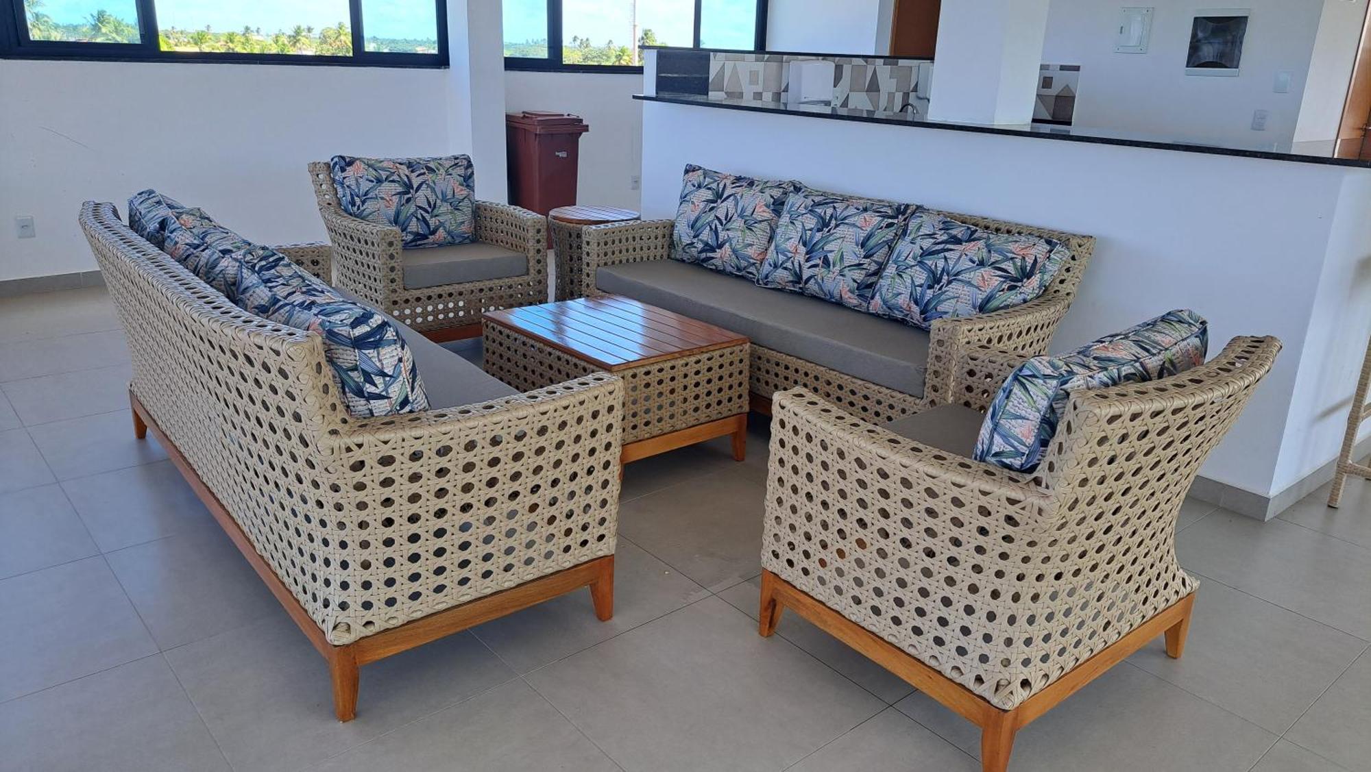 Apartamento Com Piscina No Condominio Maraca2 Ипожука Экстерьер фото